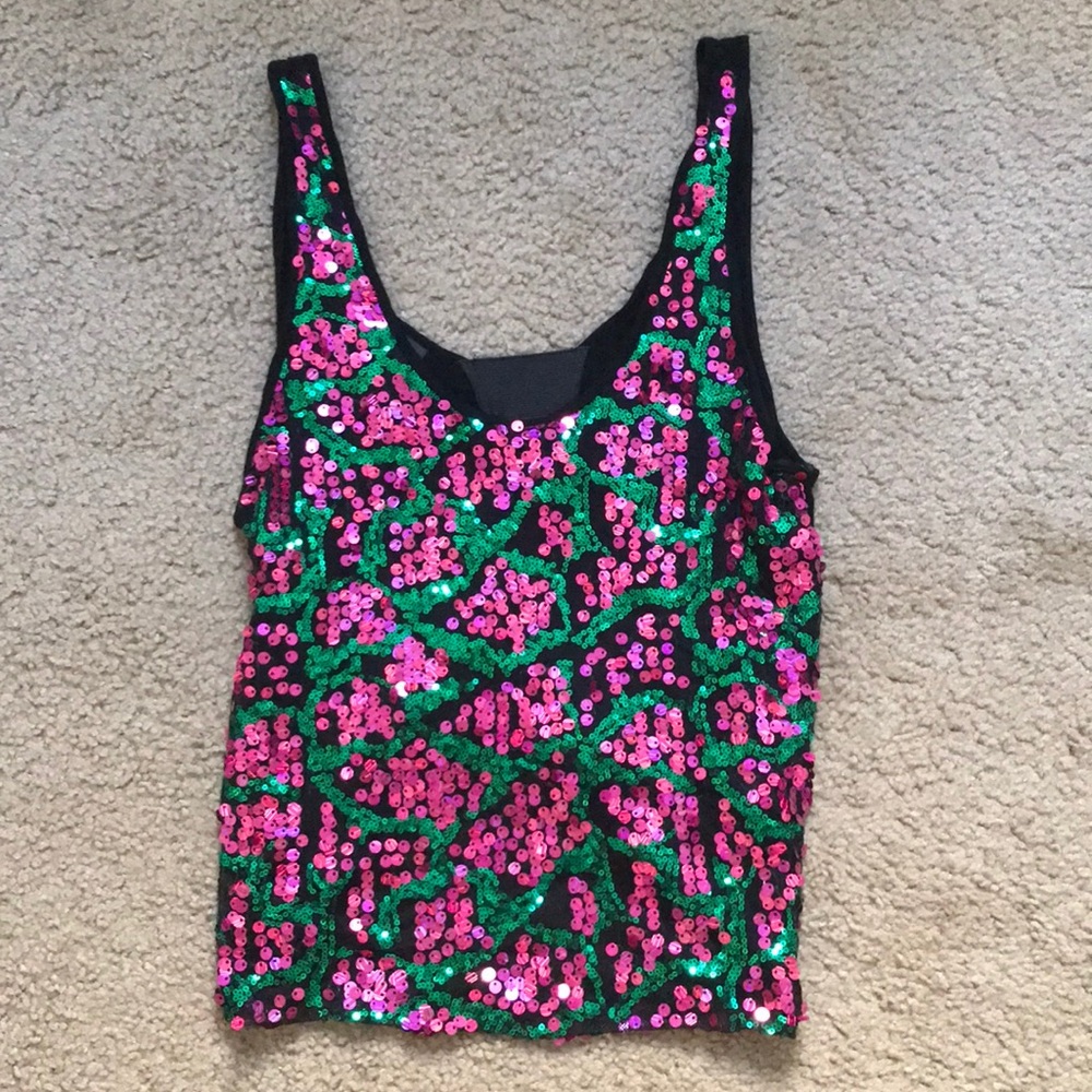 UO sequins tank top